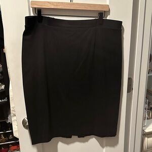 Nine West Elegant Black Pencil Skirt